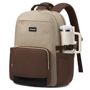 Women's Laptop Backpack with Pouch Pocket